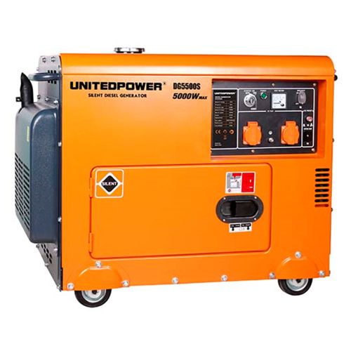 Генератор дизельный UNITEDPOWER DG5500SE - фото 1