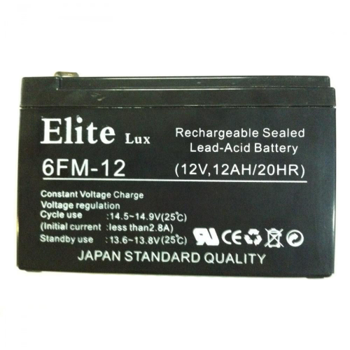 Акумуляторна батарея Elite 12V 12Ah - фото 1