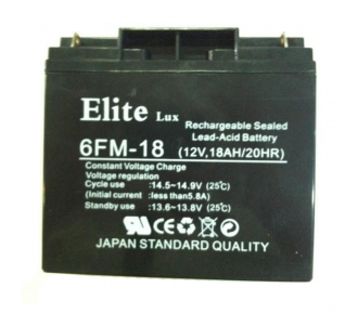 Аккумуляторная батарея Elite 12V 18Ah
