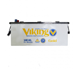 Аккумуляторная батарея Viking Gold 6СТ-140Ah R+ 850A (EN)