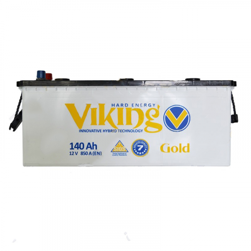 Аккумуляторная батарея Viking Gold 6СТ-140Ah R+ 850A (EN) - фото 1