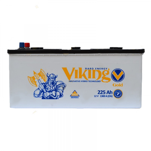 Акумуляторна батарея Viking Gold 6СТ-225Ah L 1300A (EN) - фото 1