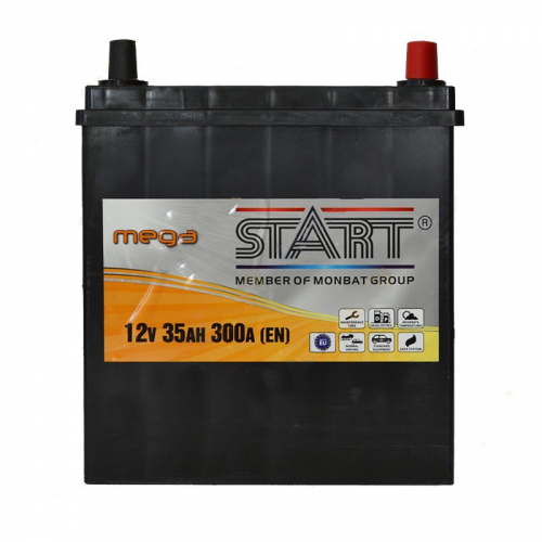 Аккумуляторная батарея Start Mega 6СТ-35Ah JR+ 300A (EN) - фото 1