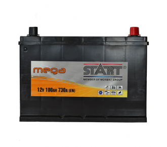 Аккумуляторная батарея Start Mega 6СТ-100Ah JL+ 730A (EN)