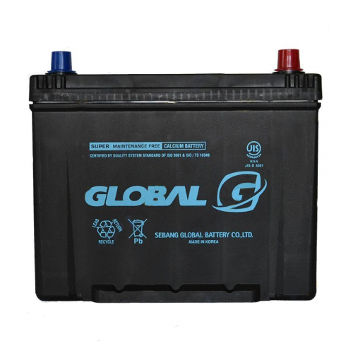 Аккумуляторная батарея Global 6СТ-80Ah JR+ 650A (EN) - фото 1