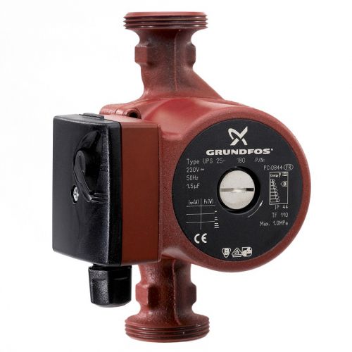 Насос циркуляционный  Grundfos UPS 25-60 180 (99309993) - фото 1