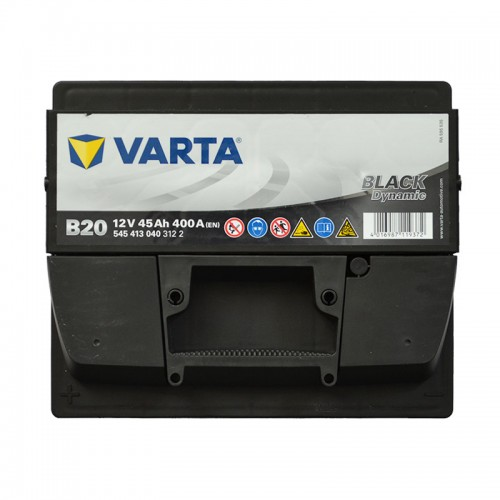 Аккумуляторная батарея Varta Black Dynamic 6СТ-45Ah L+ 400A (EN) - фото 2