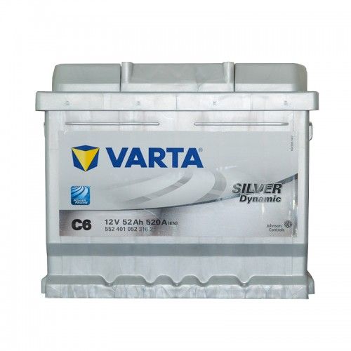 Аккумуляторная батарея Varta Silver Dynamic 6СТ-52Ah R+ 520A (EN) (низкобазовый) - фото 1