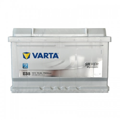 Аккумуляторная батарея Varta Silver Dynamic 6СТ-74Ah R+ 750A (EN) (низкобазовый) - фото 1
