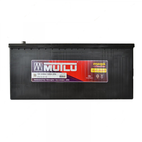 Аккумуляторная батарея Mutlu Mega Calcium 6СТ-225Ah R+ 1450A (EN) - фото 1