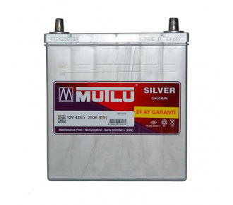 Аккумуляторная батарея Mutlu Silver Calcium 6СТ-42Ah JR+ 350A (EN)