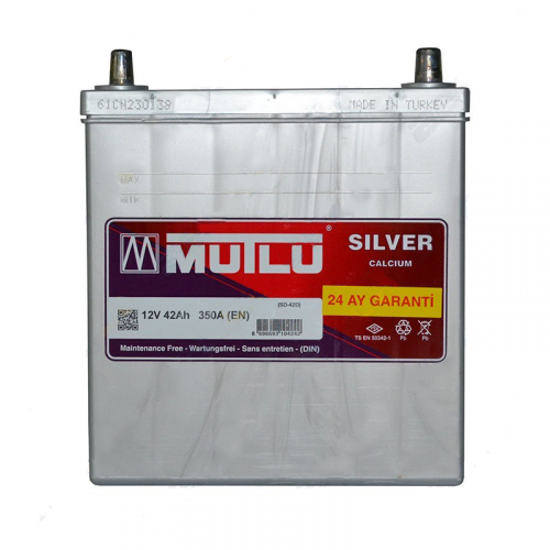 Аккумуляторная батарея Mutlu Silver Calcium 6СТ-42Ah JL+ 350A (EN) - фото 1