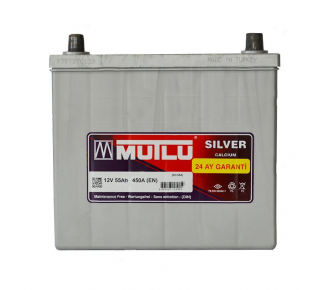 Аккумуляторная батарея Mutlu Silver Calcium 6СТ-55Ah JL+ 450A (EN) GEELY