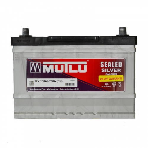 Аккумуляторная батарея Mutlu Silver Calcium 6СТ-100Ah JL+ 760A (EN) - фото 1