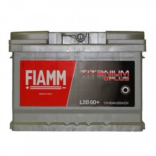 Аккумуляторная батарея FIAMM TITANIUM PLUS 6СТ-60Ah R+ 600A (EN) - фото 1