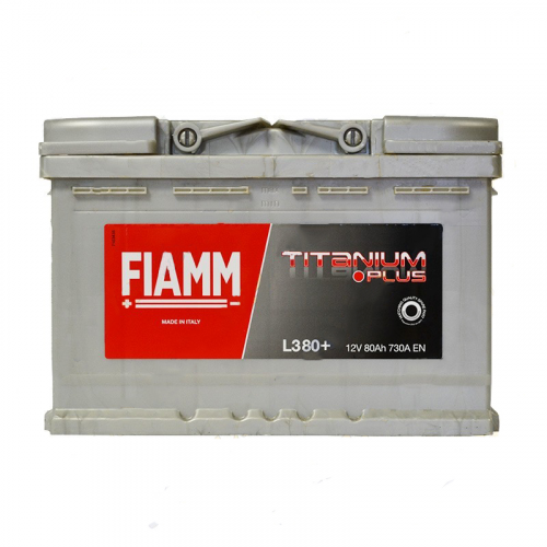Аккумуляторная батарея FIAMM TITANIUM PLUS 6СТ-80Ah R+ 730A (EN) - фото 1