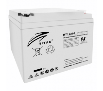 Акумуляторна батарея RITAR RT12260 12V 26.0Ah (4232)