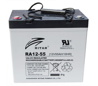 Аккумуляторная батарея RITAR RA12-55 12V 55.0Ah (6238)