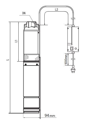 Насос скважинный Насосы плюс оборудование БЦП 1,8-50У* (NPO) - фото 2