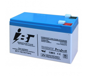 Аккумуляторная батарея IBT BT7-12 (12В 7АЧ)