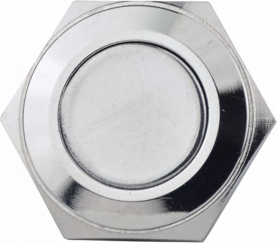 Кнопка металлическая АсКо TY16-211A Scr под винт (A0140010084) - фото 4