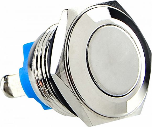 Кнопка металлическая АсКо TY16-211A Scr под винт (A0140010084) - фото 1