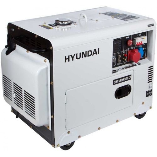 Генератор дизельний HYUNDAI Diesel DHY 8000SE-3 - фото 5
