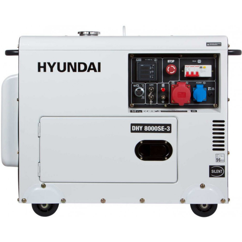 Генератор дизельный HYUNDAI Diesel DHY 8000SE-3 - фото 1