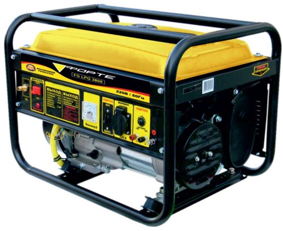 Генератор бензиново-газовый FORTE FG LPG 3800 - фото 1