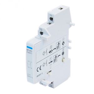 Дополнительные контакты для контакторов Hager ESC080 1н.о.+1н.з. 2А, 250 В - фото 1