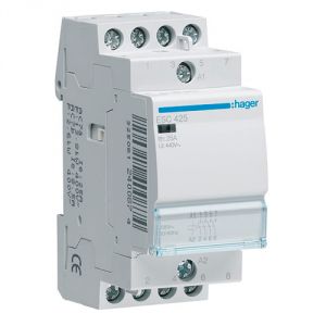 Контактор - силовое реле Hager ESC-426 230V/25A 4Н.З - фото 1