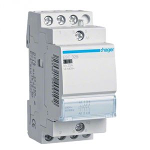 Контактор - силовое реле Hager ESC-325 230V/25A 3Н.О - фото 1