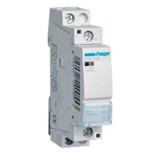 Контактор - силовое реле Hager ESC-125 230V/25A 1Н.О - фото 1