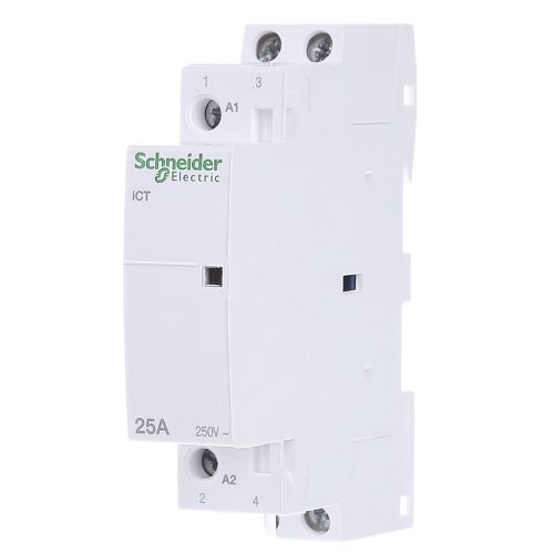 Контактор Schneider Electric iCT Acti9 25A 2Н.O 230 V A9C20732 - фото 1