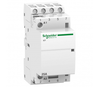 Контактор Schneider Electric iCT Acti9 25A 4Н.O 230 V A9C20834