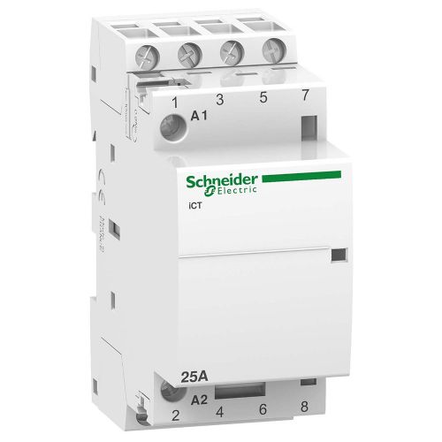 Контактор Schneider Electric iCT Acti9 25A 4Н.O 230 V A9C20834 - фото 1