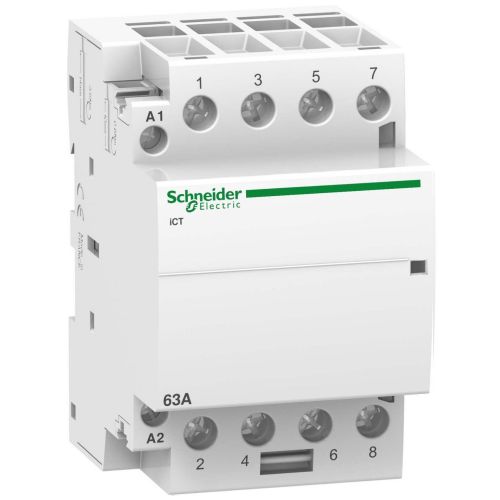 Контактор Schneider Electric iCT Acti9 63A 4Н.O 230 V A9C20864 - фото 1