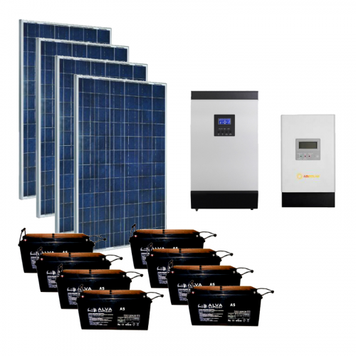Автономная солнечная станция на 5 кВт - фото 1