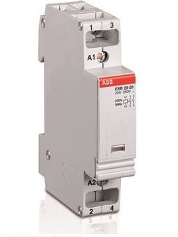 Контактор модульний ABB ESB 20-20, 230В, (2НО) (GHE3211102R0006) - фото 1