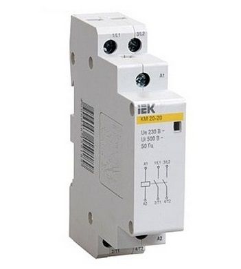 Контактор ИЭК КМ 20-20 AC/DC (MKK10-20-20) - фото 1
