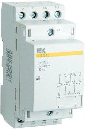 Контактор ИЭК КМ 25-22AC (MKK20-25-22) - фото 1