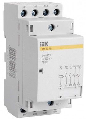 Контактор ИЭК КМ 25-40 AC/DC - фото 1