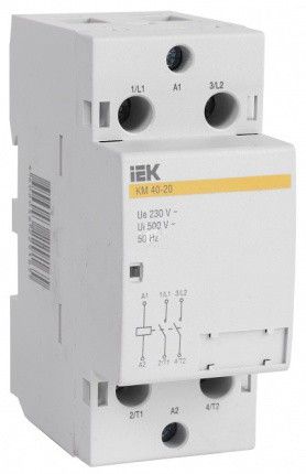 Контактор ИЭК КМ 40-20 AC - фото 1