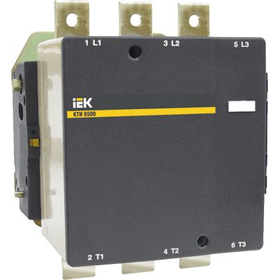 Контактор ИЭК КТИ-6400 400 А 220В/АС3 (KKT60-400-230-10) - фото 1