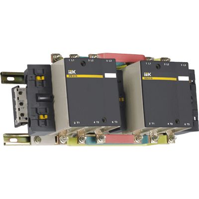 Контактор ИЭК КТИ-51853 реверс 185 А 220В/АС3 (KKT53-185-230-10) - фото 1