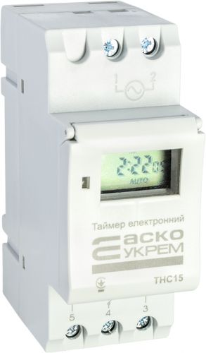 Таймер недельный электронный АсКо THC15 (A0090040005) - фото 6