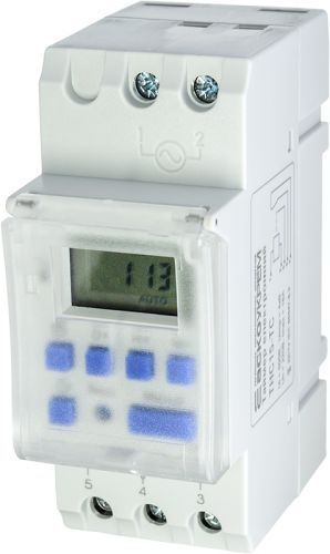 Таймер недельный электронный АсКо THC15-TC (прозрачная крышка) (A0090040004) - фото 5