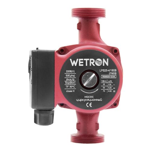 Насос циркуляционный WETRON LPS25-4/180B (774212) - фото 3
