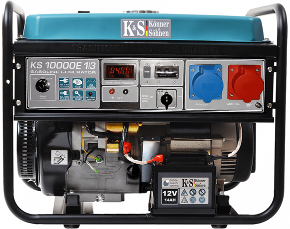 Генератор бензиновый Konner&amp;Sohnen KS 10000E-1/3 - фото 2