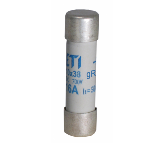 Запобіжник циліндричний ETI CH10x38 gR 10A / 700V AC / DC (2625021)